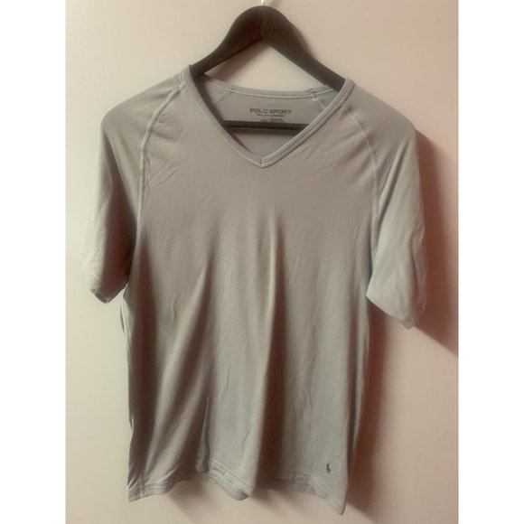 MEN'S RALPH LAUREN POLO SPORT V-NECK T SHIRT LARGE - Picture 1 of 5